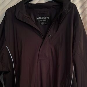 Men’s Black DryJoys by FootJoys Pullover Jacket